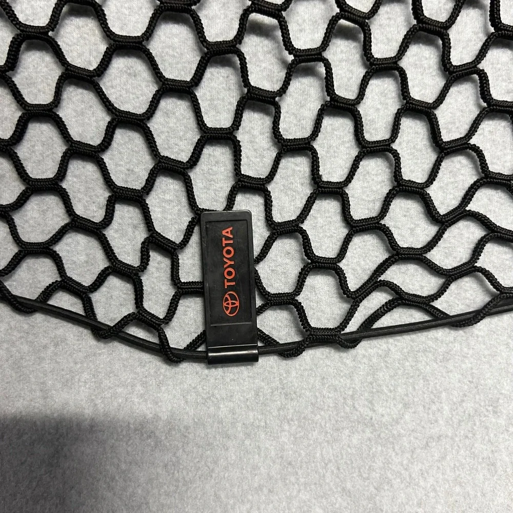 Toyota Genuine Cargo Net Black Trunk Organizer Envelope Style Mesh 32x18